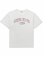 Guess USA - Logo-Print Cotton-Jersey T-Shirt - White