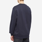 Moncler Men's Logo Crew Sweat in Navy