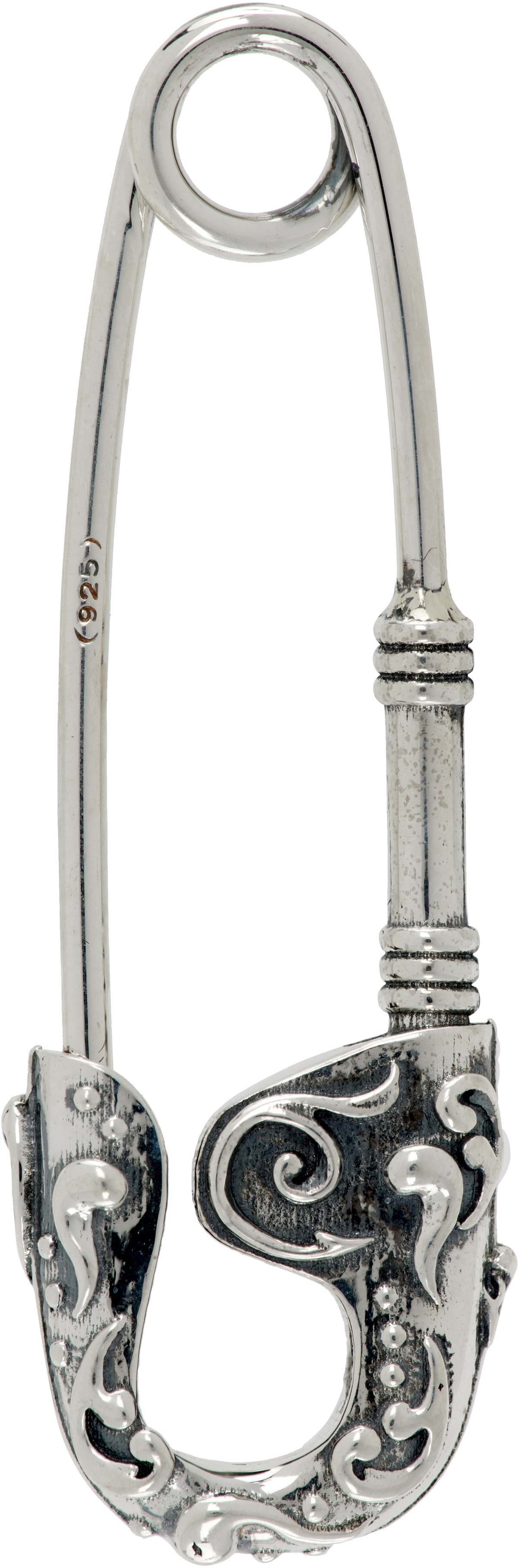 Emanuele Bicocchi Large Arabesque Pin Single Earring