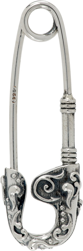 Photo: Emanuele Bicocchi Large Arabesque Pin Single Earring
