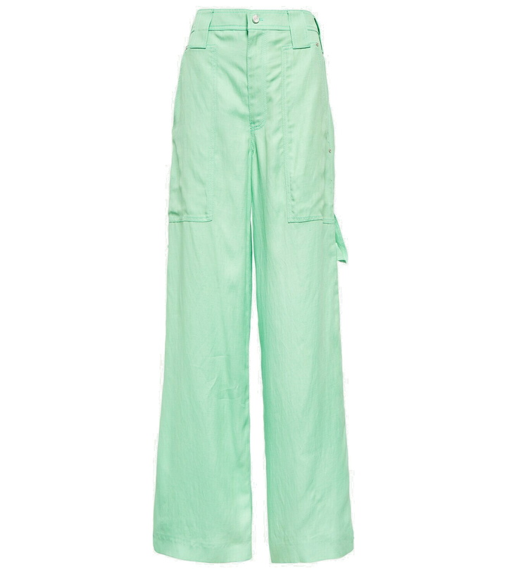 Photo: Stella McCartney High-rise wide-leg pants