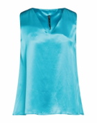Manila Grace Womens Top Azure