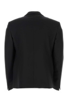 Random Identities Black Polyester Blazer