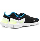 Nike Running - Free RN 3.0 Flynit and Neoprene Slip-On Sneakers - Black