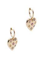 Roxanne First Kaleidoscope 14kt Gold Hoop Earrings - Multicoloured 1 - One Size