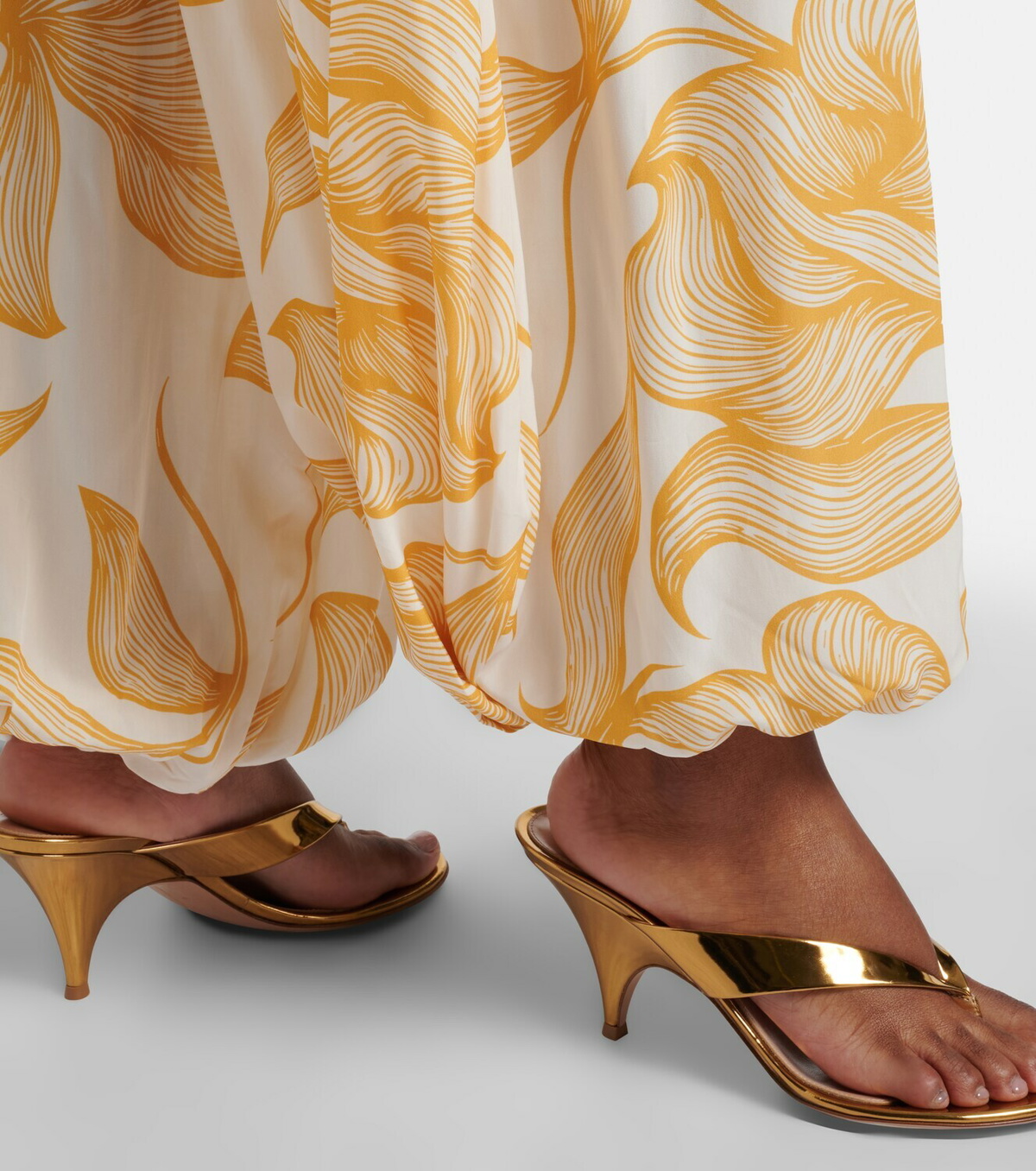 Adriana Degreas Printed balloon pants