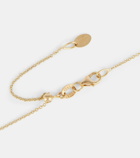 Jade Trau Margot Heart Mini 18kt gold necklace with diamonds