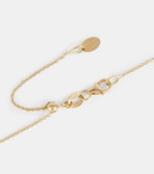 Jade Trau Margot Heart Mini 18kt gold necklace with diamonds
