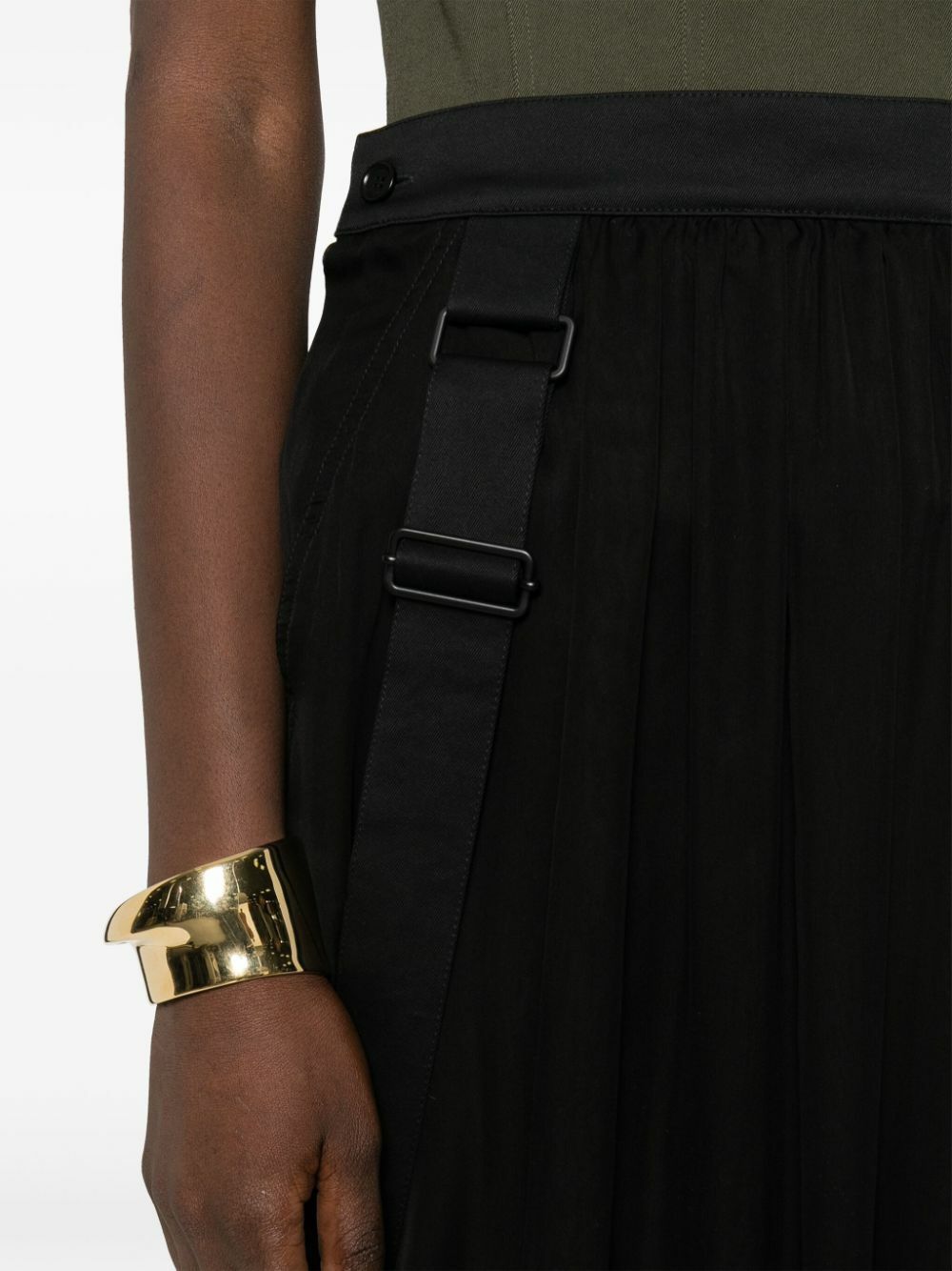 MAX MARA - Silk Chiffon Long Skirt Max Mara
