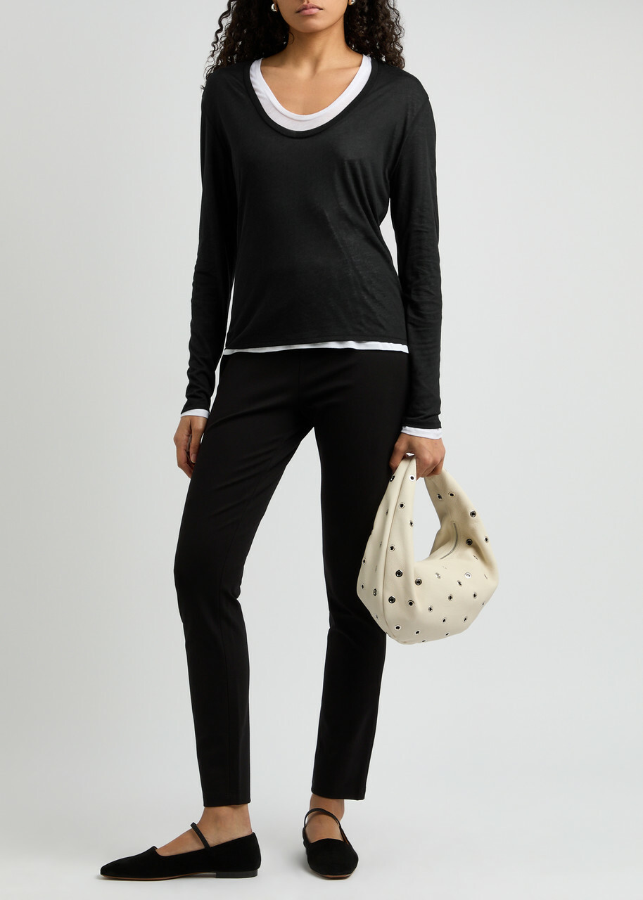 Dorothee Schumacher Layer Love Jersey top Black