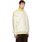 Eckhaus Latta Off-White Hand-Dyed Sweatshirt