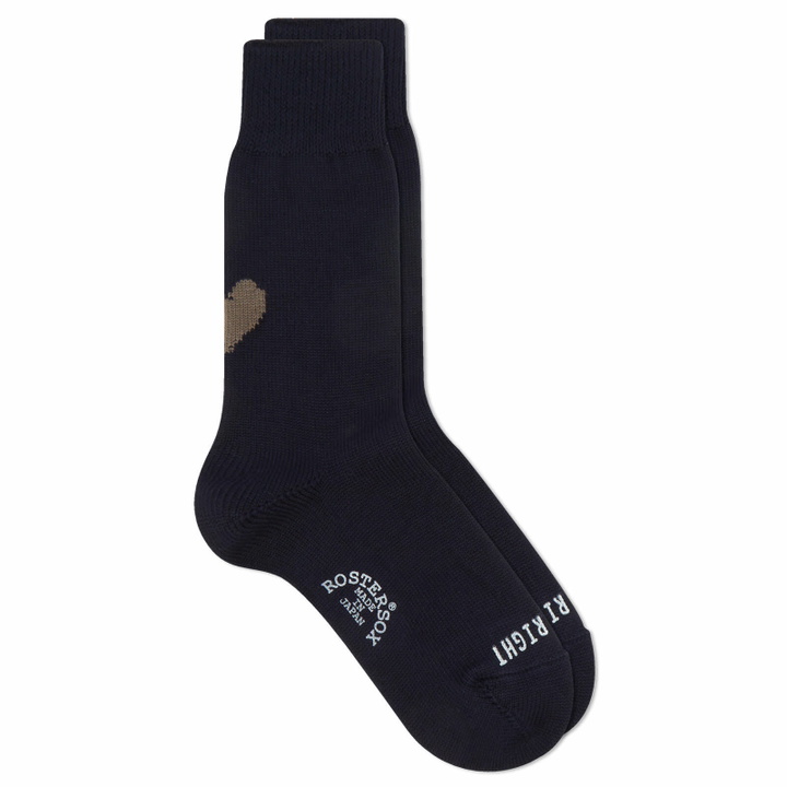 Photo: Rostersox Heart by X Socks in Navy