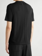The Row - Dominic Merino Wool T-Shirt - Black
