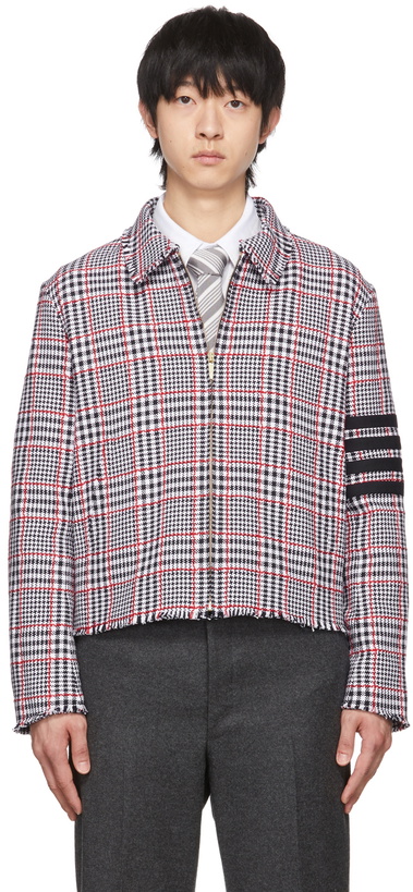 Photo: Thom Browne Multicolor RWB 4-Bar Golf Jacket