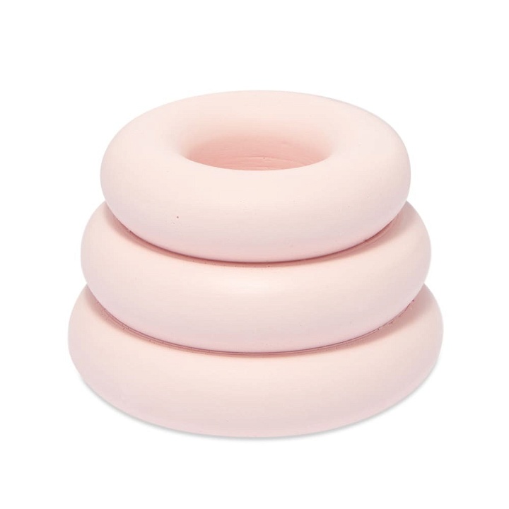 Photo: Yod and Co Triple O Candle Holder in Baby Pink