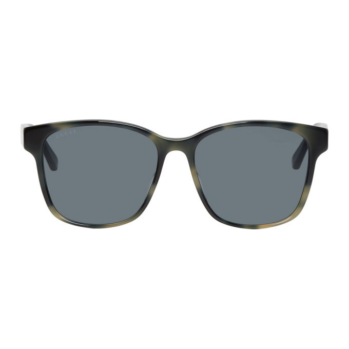 Photo: Gucci Grey Soft Square Sunglasses