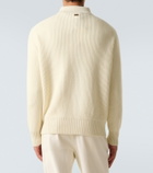 Tod's Ribbed-knit wool and cashmere cardigan