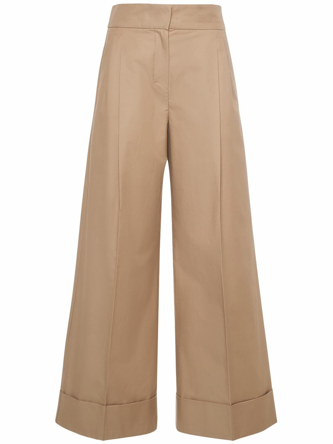 DT★Max Mara★abba コットンツイルパンツ 関送込/国内発【S Max Mara】ABBA コットンツイル ワイドパンツ