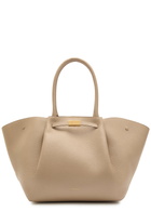 Demellier The New York Grained Leather Tote bag - Taupe - One Size