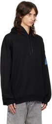 N.Hoolywood Black Drawstring Hoodie