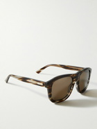 Gucci Eyewear - '80s Monaco Aviator-Style Tortoiseshell Acetate Sunglasses