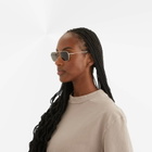 Monokel Dion Sunglasses in Gold/Green 