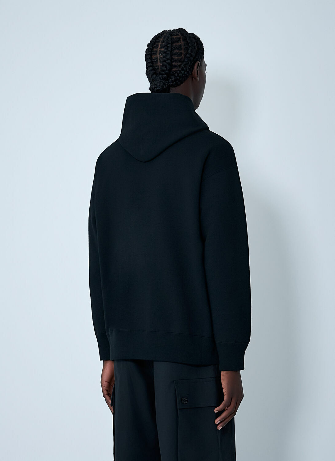 Comme des Garçons Homme Embroidered Logo Hooded Sweatshirt