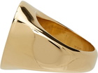 IN GOLD WE TRUST PARIS Silver & Gold Chevalier Ring