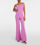 Roland Mouret Asymmetric wool jumpsuit
