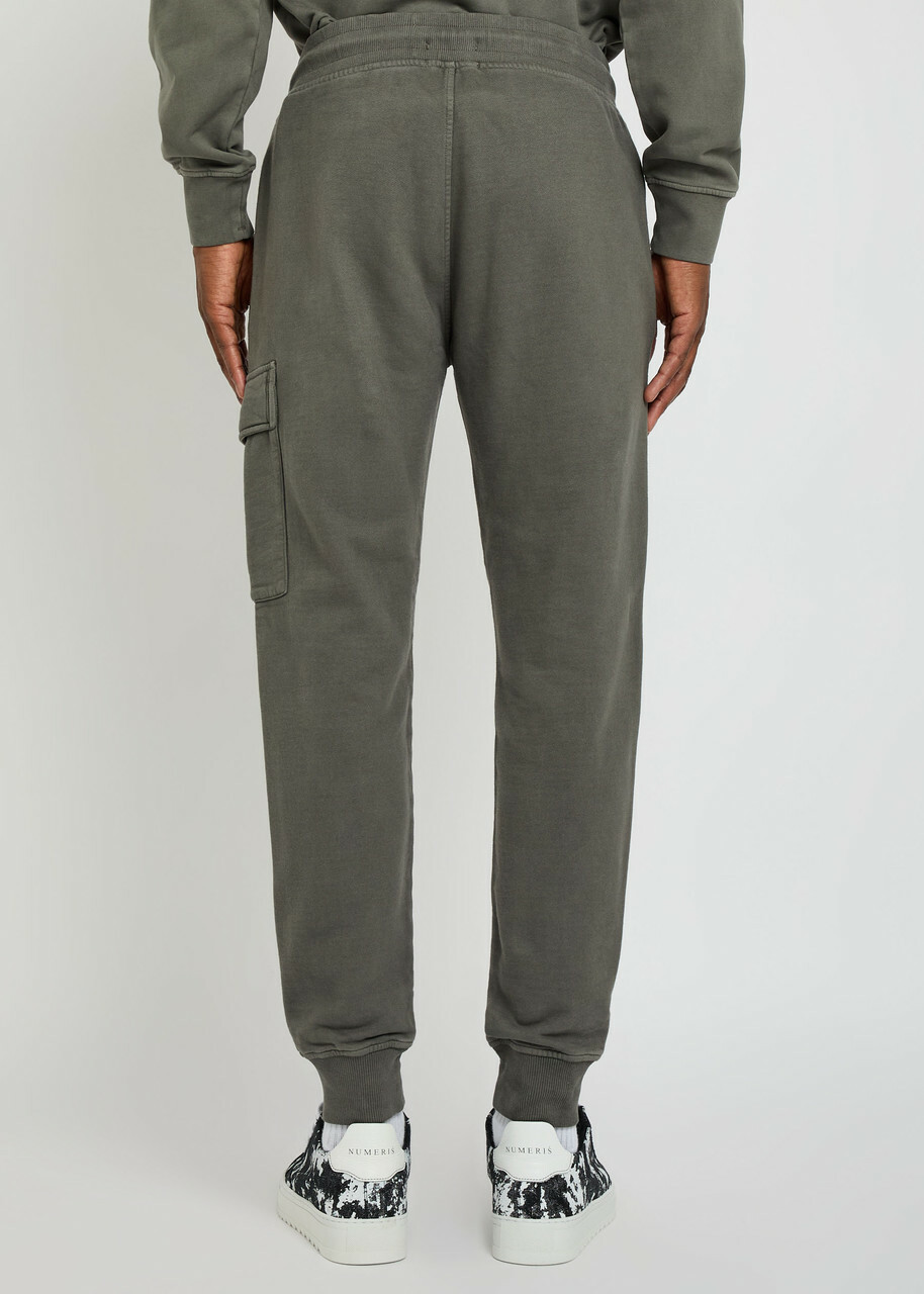 C.P. Company Lens Cotton Sweatpants Grey