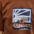 RASSVET Men's On Fire T-Shirt in Brown