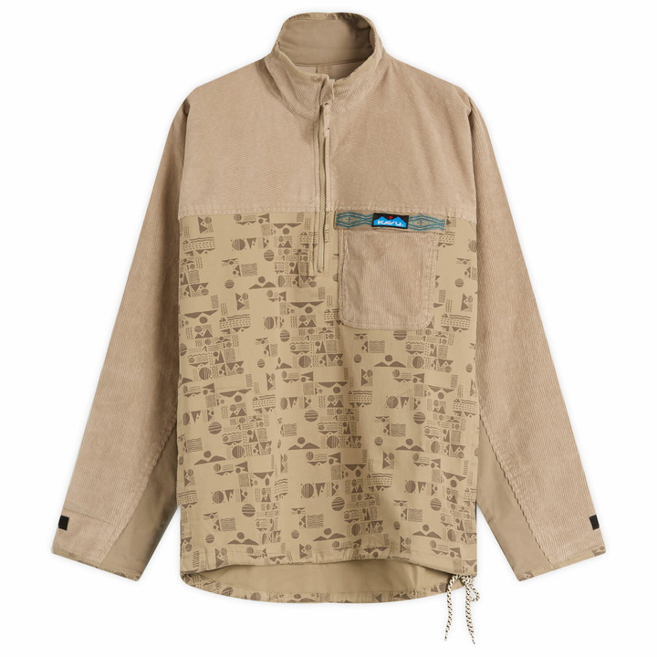 Photo: KAVU Men's Throwshirt Flex Pullover in Balsa Summit