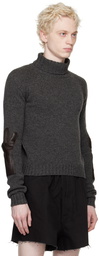 Raf Simons Gray Glove Turtleneck