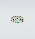 Gucci - Interlocking G enamel ring