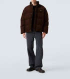 Prada Convertible cotton corduroy down jacket