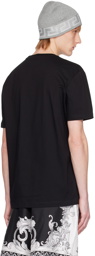 Versace Black Safety Pin T-Shirt