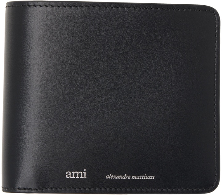 Photo: AMI Paris Black Logo Wallet