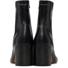 MM6 Maison Margiela Black Anatomic Ankle Boots
