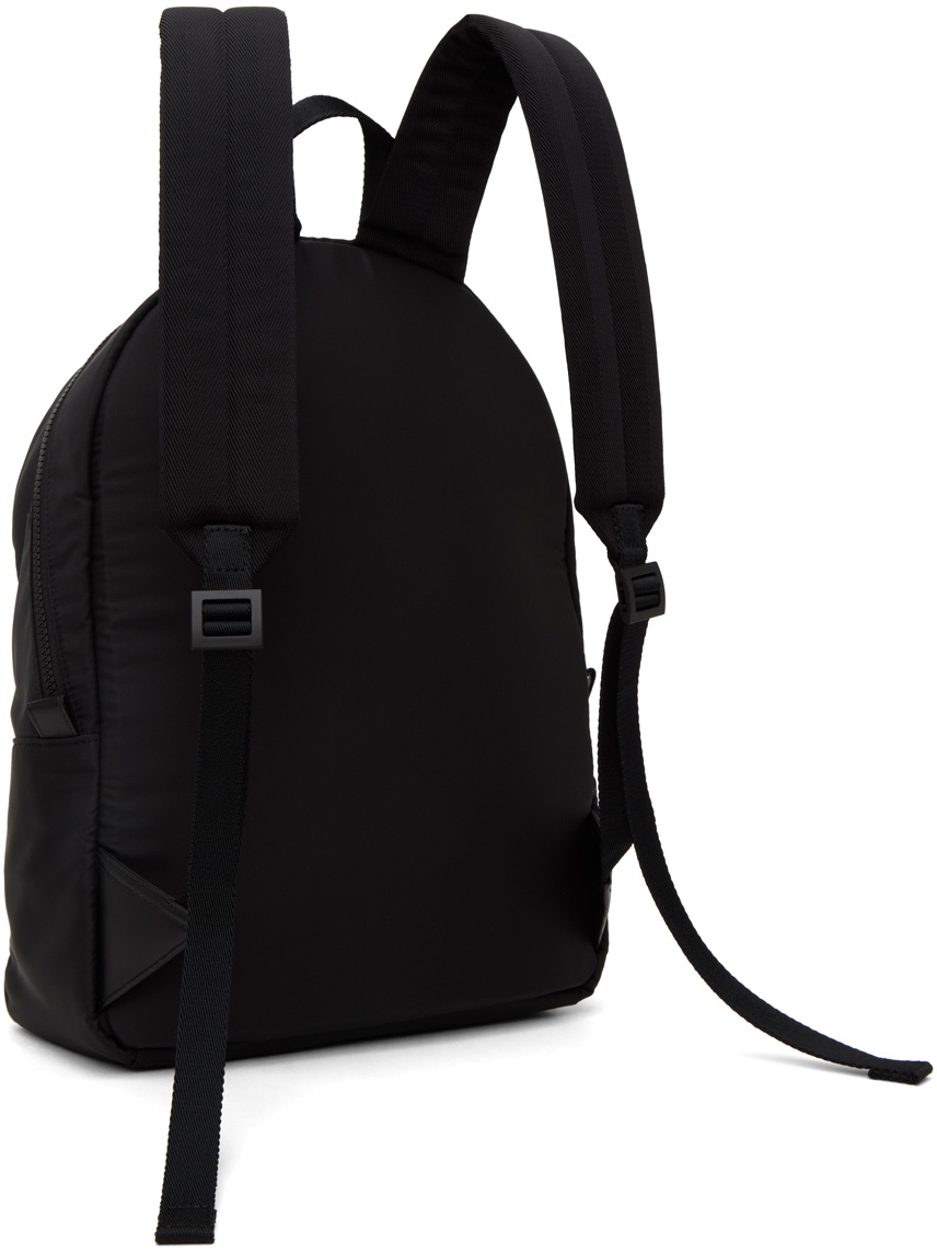 Alexander McQueen Black Graffiti Metropolitan Backpack