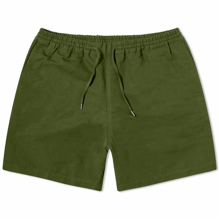 Photo: A Kind of Guise Men's Volta Shorts in Pickled Green