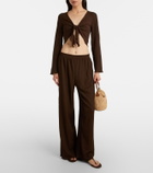 Jade Swim Mika wide-leg pants