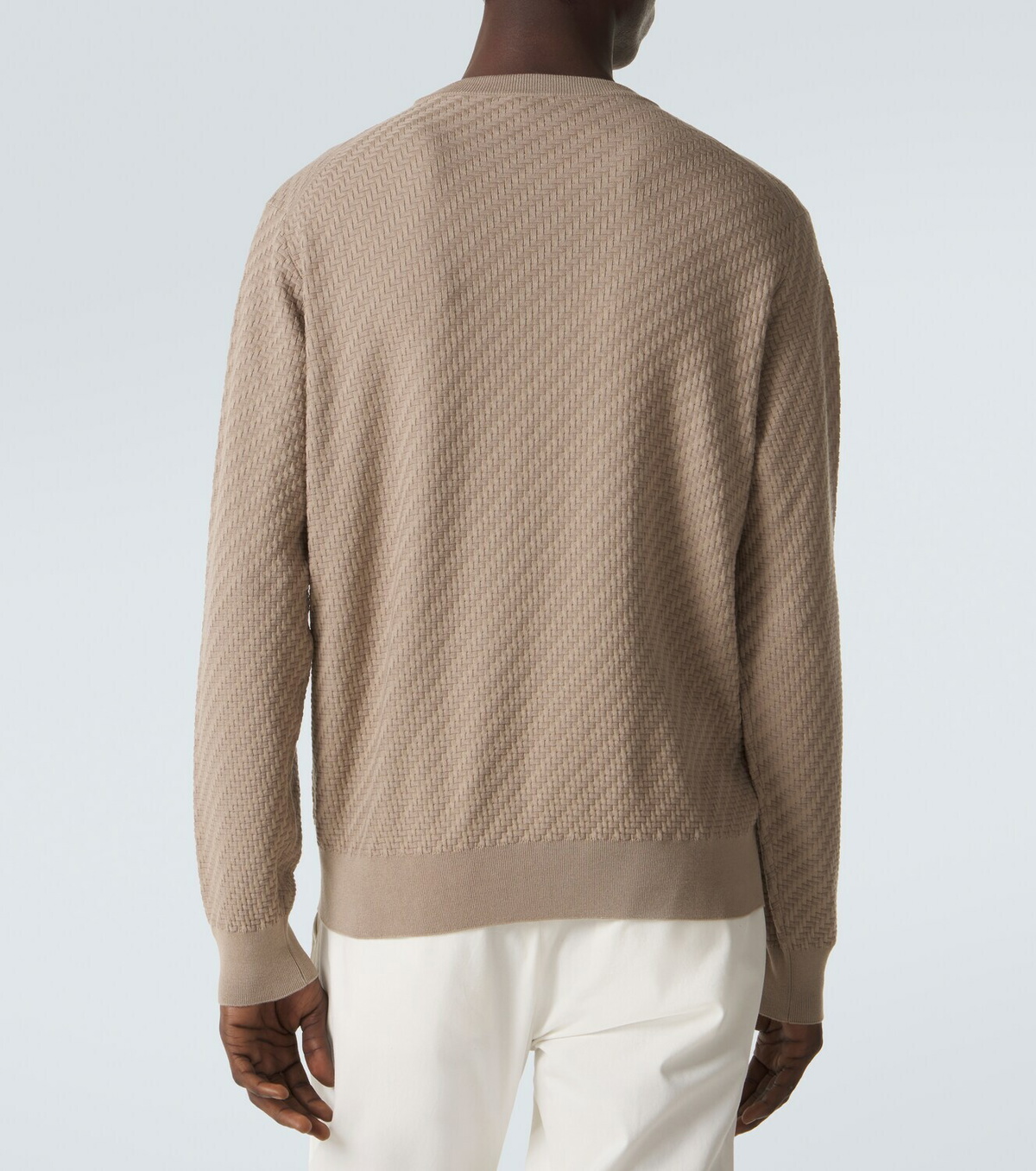 Brioni Cotton, silk, and cashmere sweater