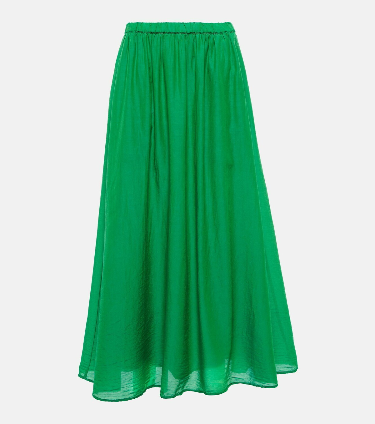 Velvet Mariela Cotton And Silk Voile Skirt Velvet