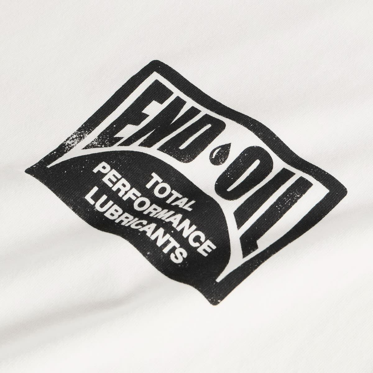 END. Oil T-Shirt in Ecru