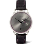 Baume - 35mm Stainless Steel and Cork Watch, Ref. No. 10604 - Gray