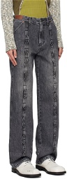 Andersson Bell Black Wave Jeans