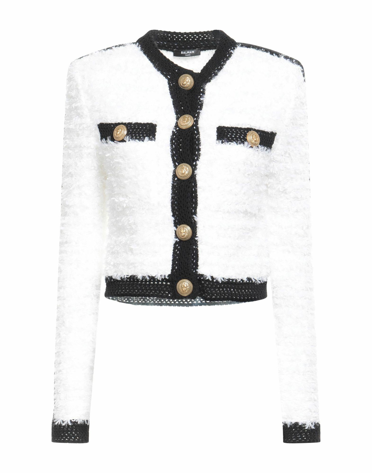 Balmain Womens Jacket in White