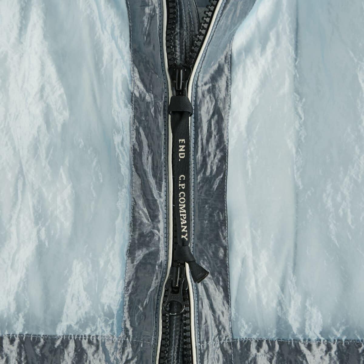 END. x C.P. Company Kan-D Goggle Puffer in Ice Melt C.P. Company