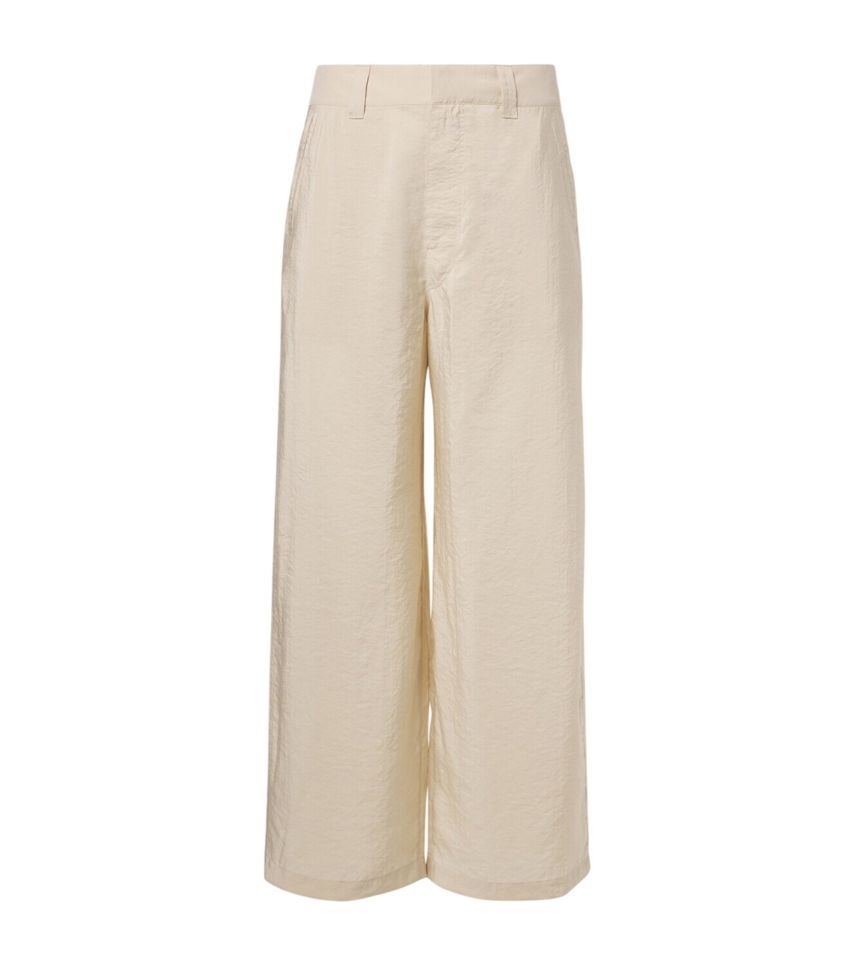 LEMAIRE Beige One Pleat Trousers Lemaire