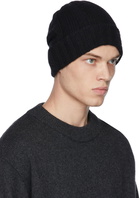 PRESIDENT's Black Wool Beanie